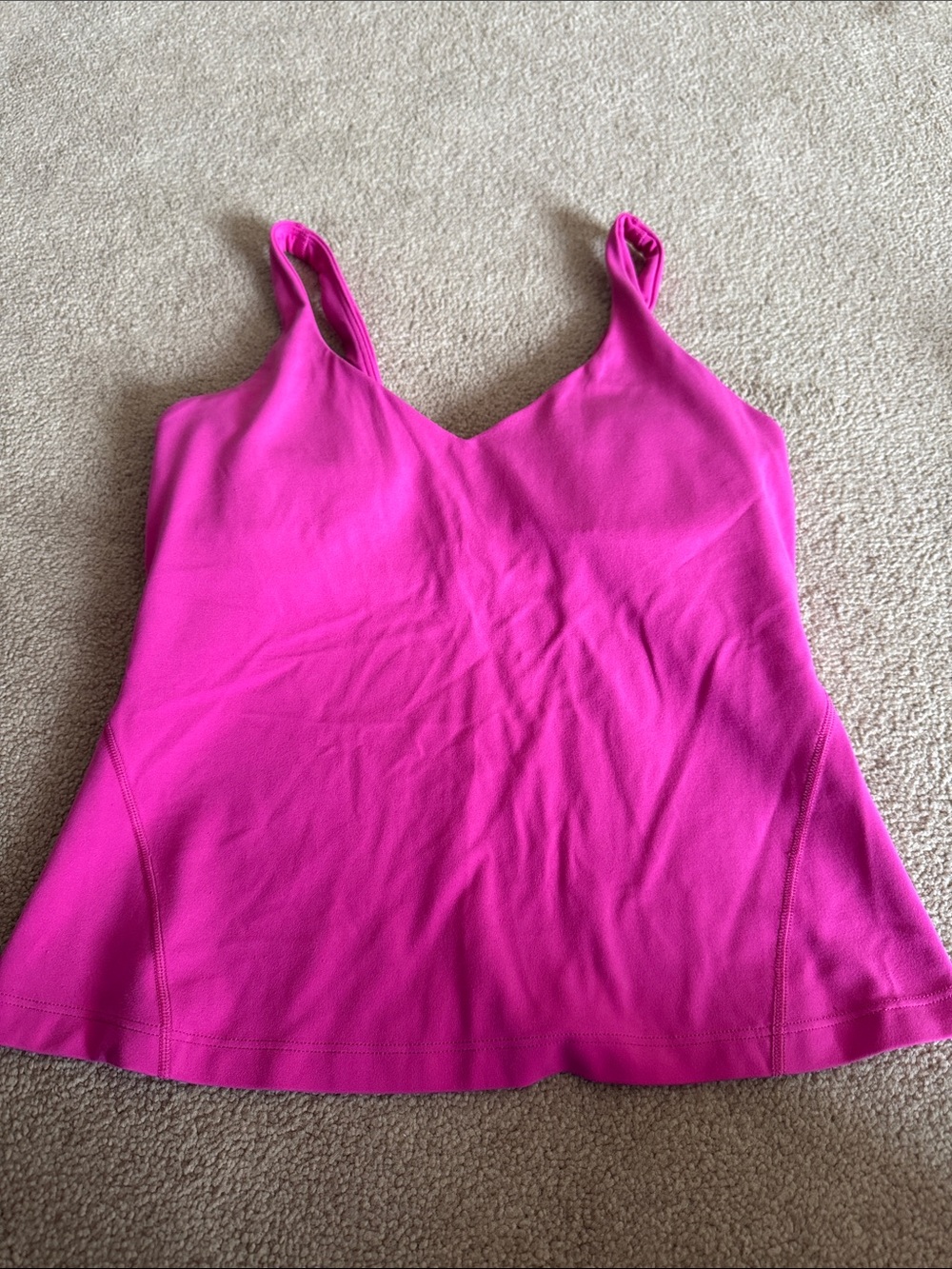 Lululemon Align Tank Full Length - Hot pink